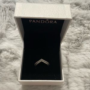 Stacked Pandora rings